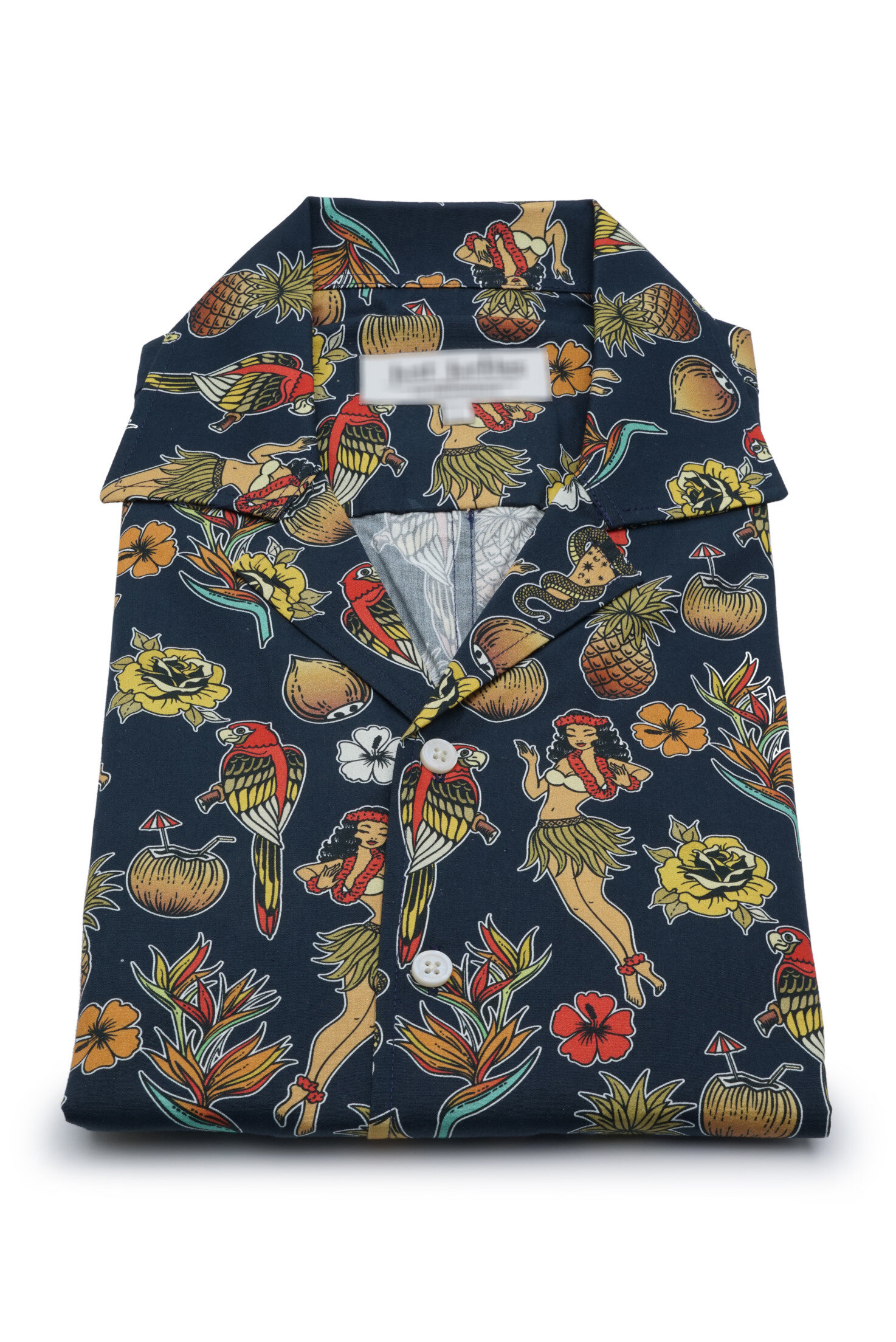 PR001 - % 100 Cotton 50/1 Poplin Short Sleeve Print Shirt | Printed Shirts